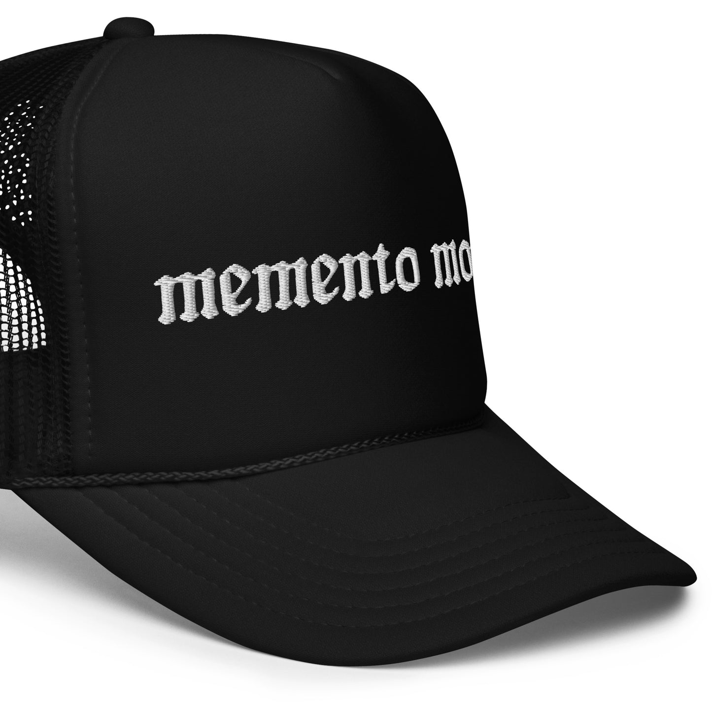 Memento Mori trucker hat